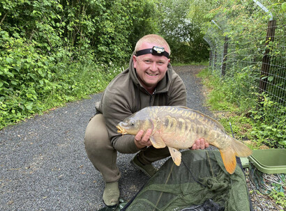 Peg 4, mirror carp, unknown weight