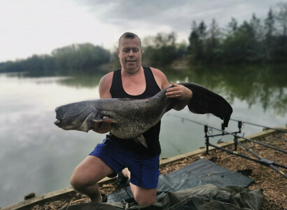 Peg 6, grey catfish, 52lb