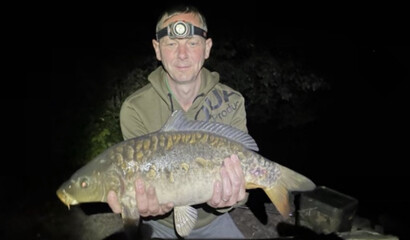 Peg 3, mirror carp, unknown weight