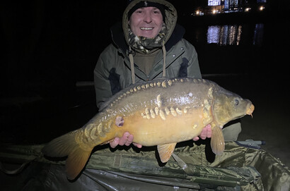 Peg 6, mirror carp, 24lb