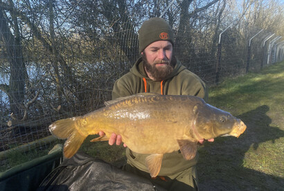 Mirror carp, peg 6, weight 24lb