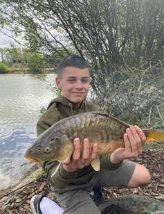 Peg 2, mirror carp, weight unknown