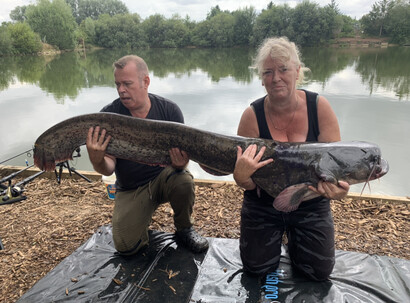 Peg 6, Grey Catfish, weight 70.8lb