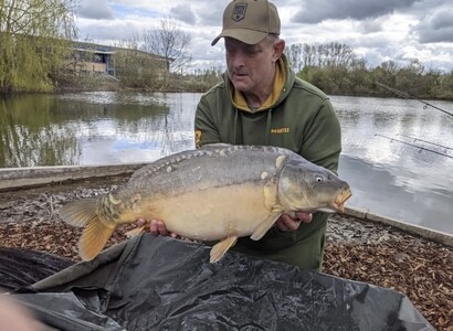 Peg 6, mirror carp, weight 22lb