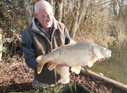 Peg5, mirror carp, weight unnnown