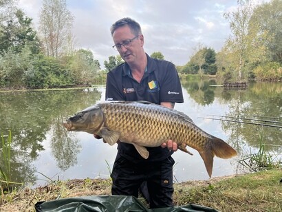 Weight 18lb, common carp